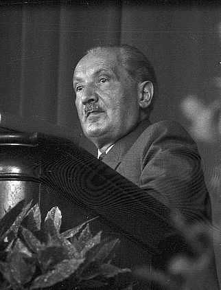 Portrait of Martin Heidegger